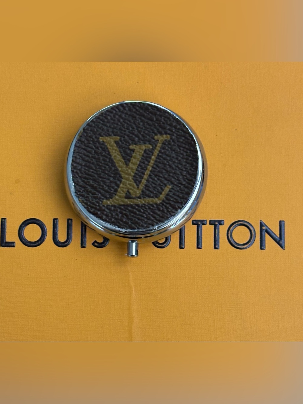 Authentic Louis Vuitton Pill
Box, Pill Container, Jewelry Container